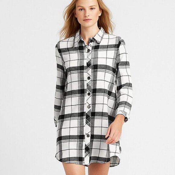 Cotton Brushed Fleece Dress - Picture 2 of 6